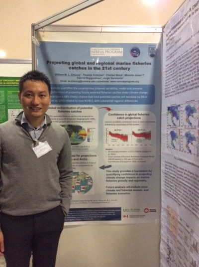 William Cheung presents at the IPCC Workshop